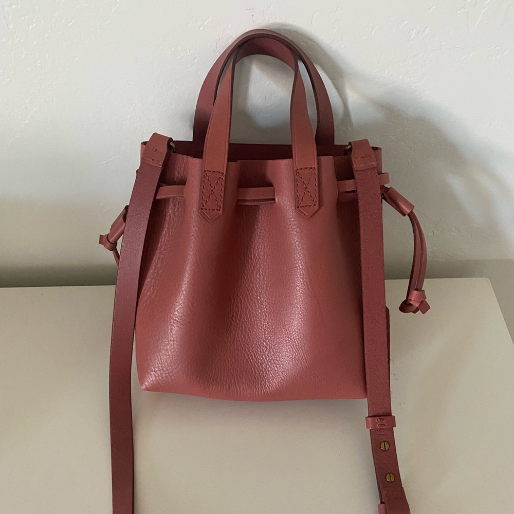 Madewell Small Pink Transport Crossbody